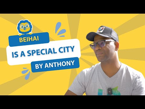 Learn Chinese in China // Anthony Studies Chinese by the Beach